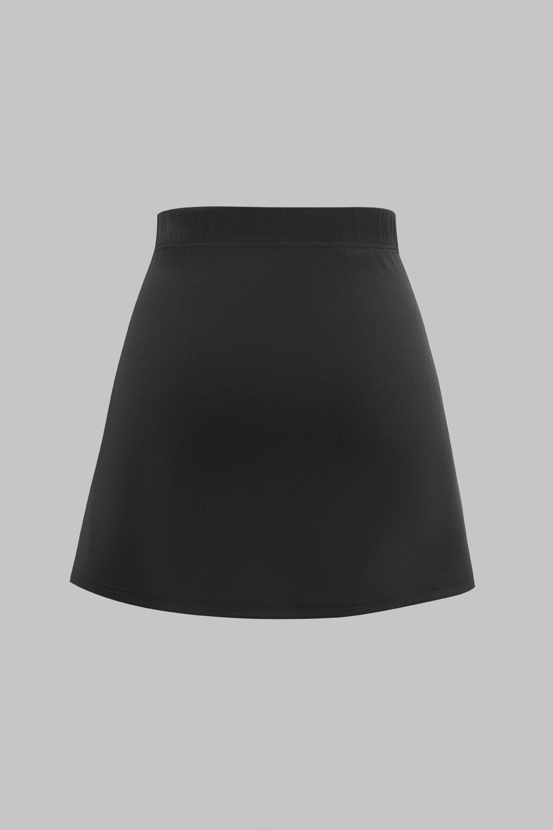 "Asymmetrical Patchwork Skirt"
