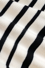 "Contrast Knit Metallic Button Cardigan"