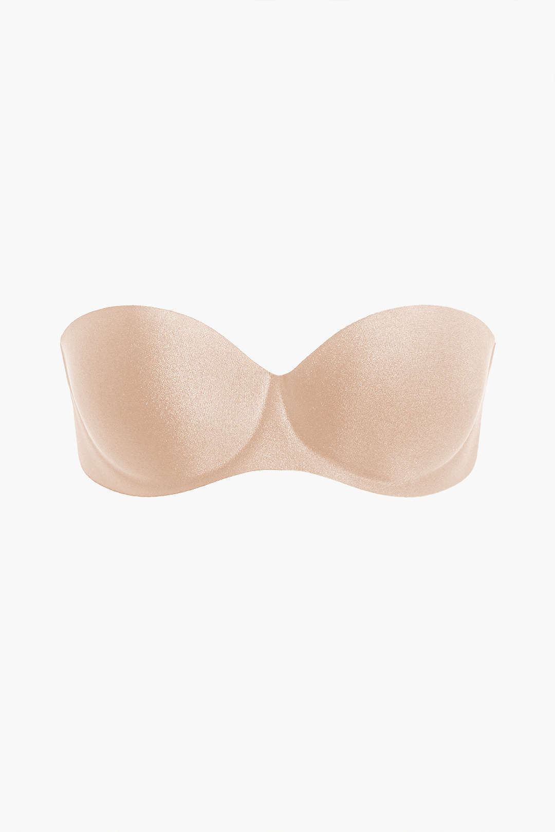"Basic Strapless Bustier Bra"