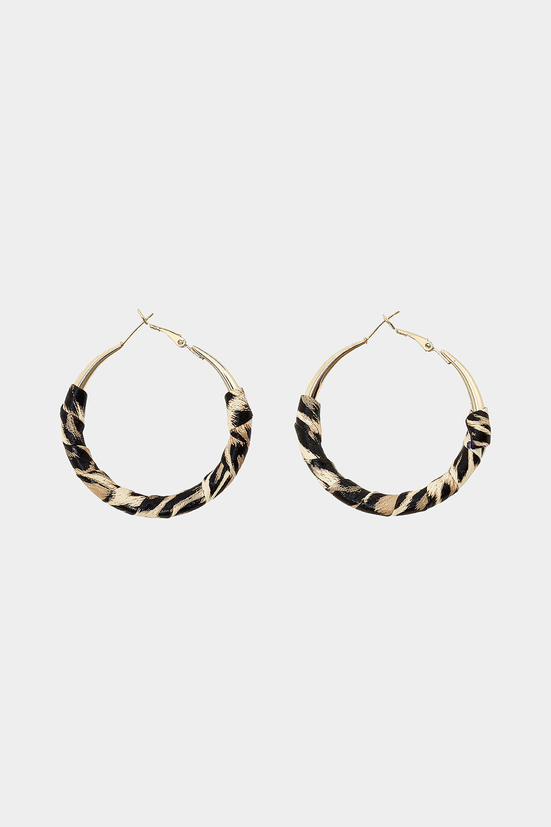 "Alloy Leopard Print Earrings"