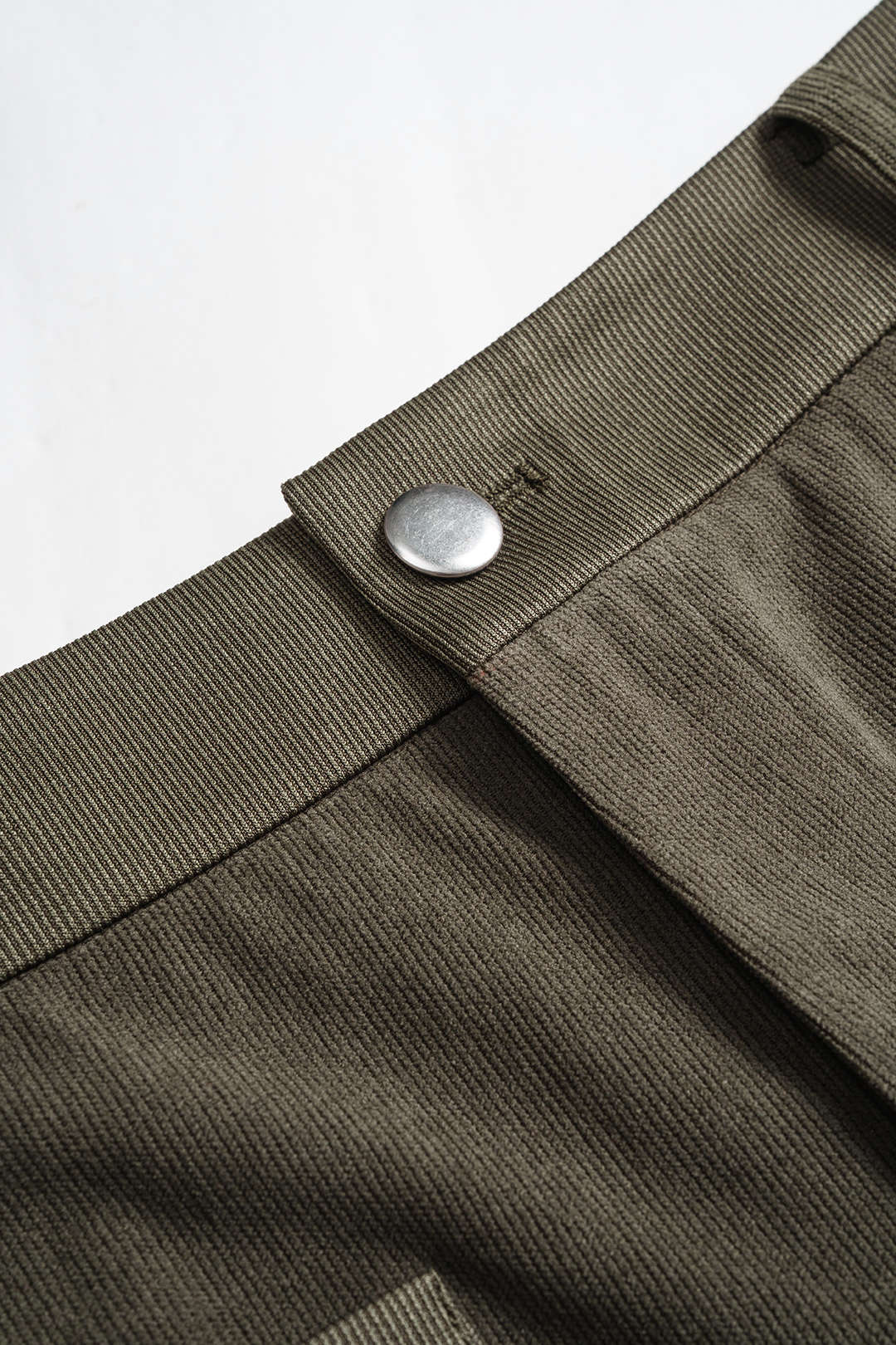 "Corduroy Wide Leg Trousers"