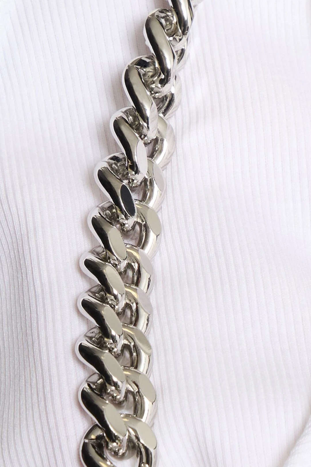 "Chain Decor Sleeveless Tank Top"