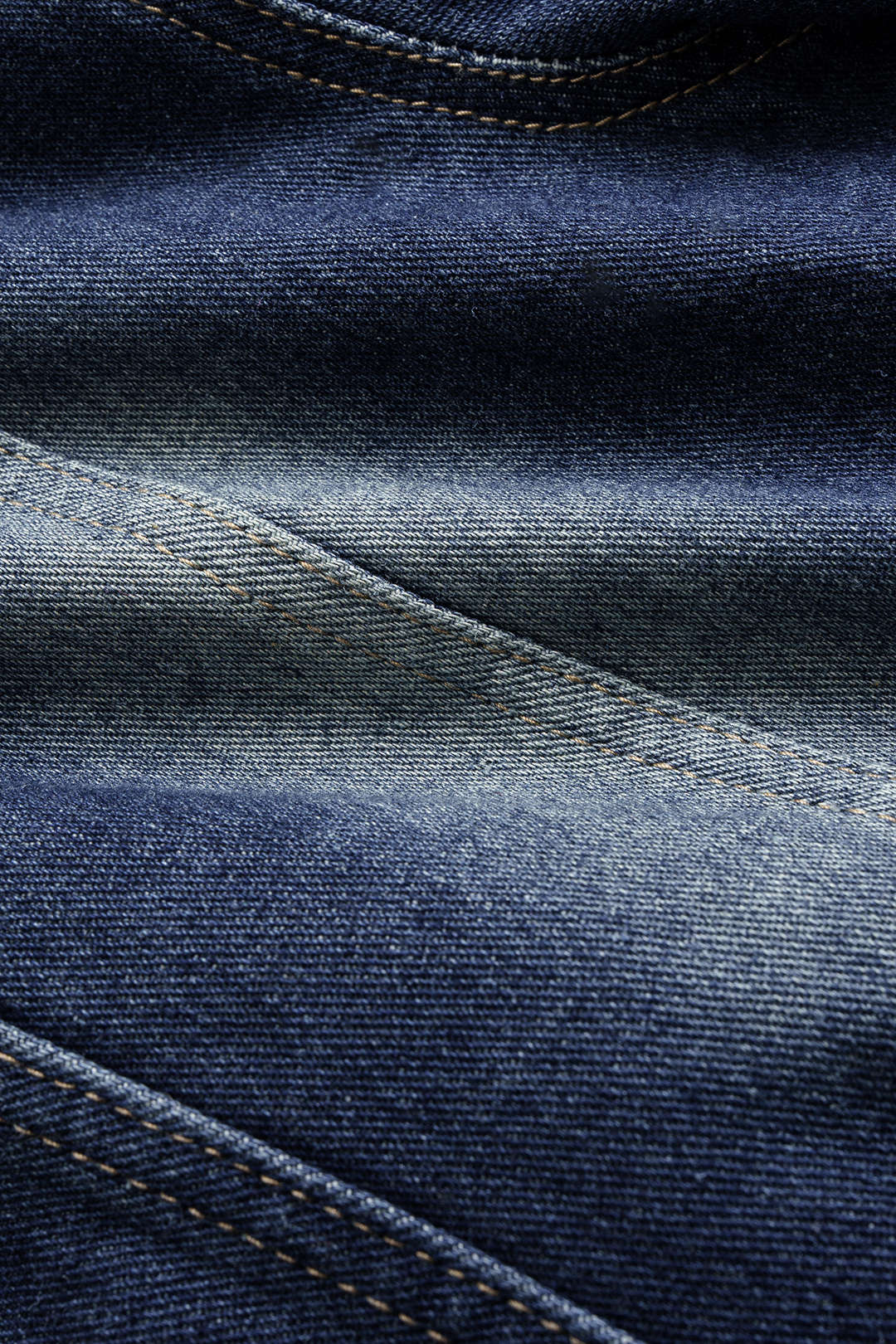 "Denim Crossed Tie-Back Asymmetrical Outerwear"