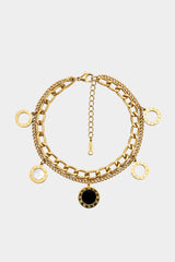"Alloy Geometric Bracelet"