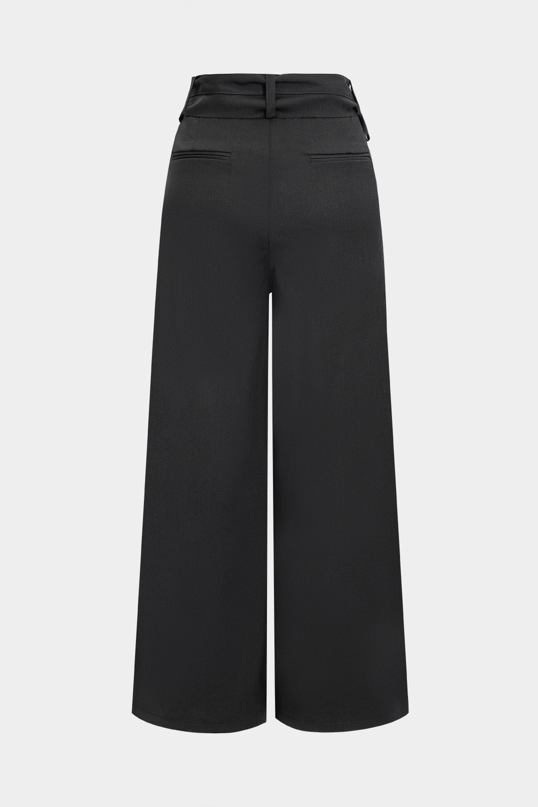 "Asymmetrical Straight Leg Pants"