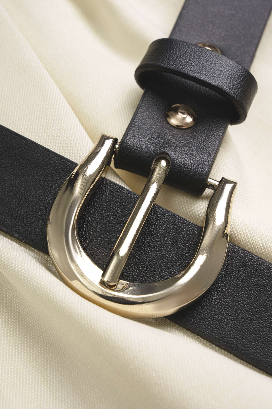 "Belted Asymmetrical Sleeveless Romper"