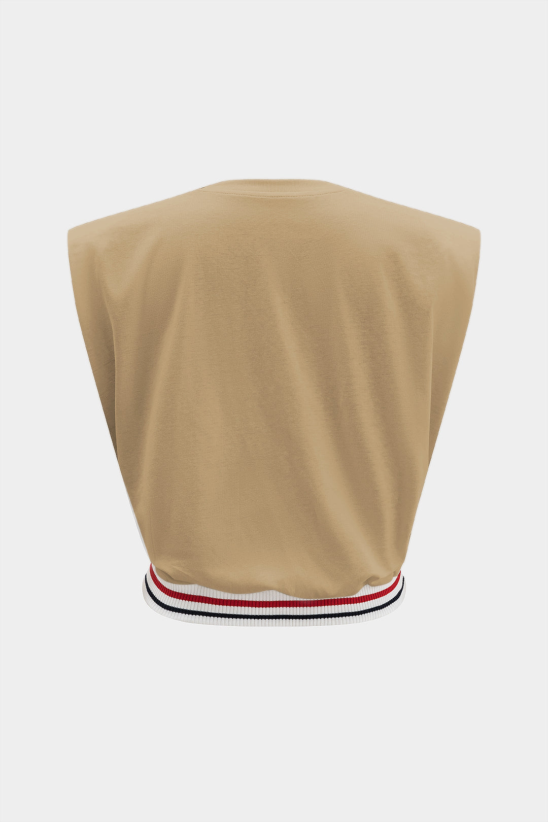 "Car Print Round Neck Sleeveless T-Shirt"