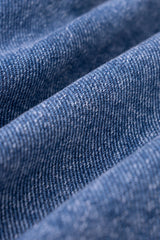 "Denim Button Shorts"