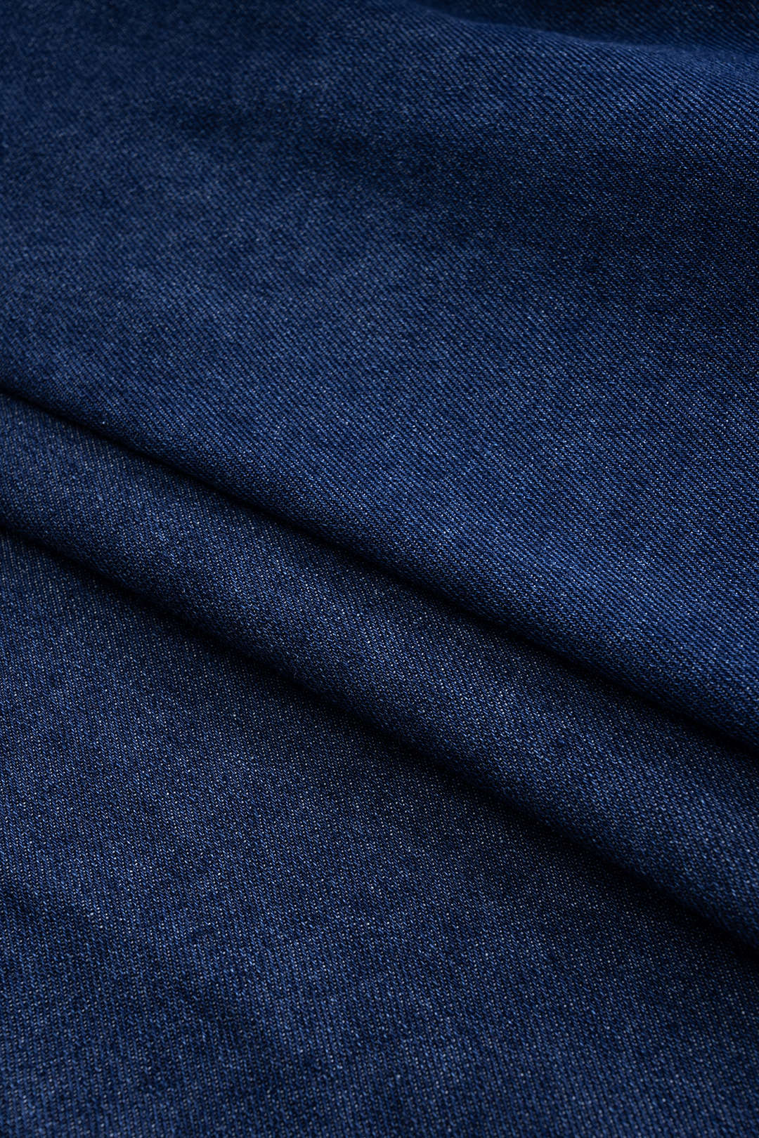 "Denim Button Short-Sleeve Shirt And Pocket Shorts Set"