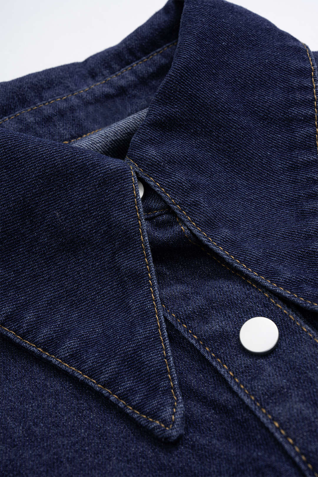 "Denim Bow Ruched Outerwear"