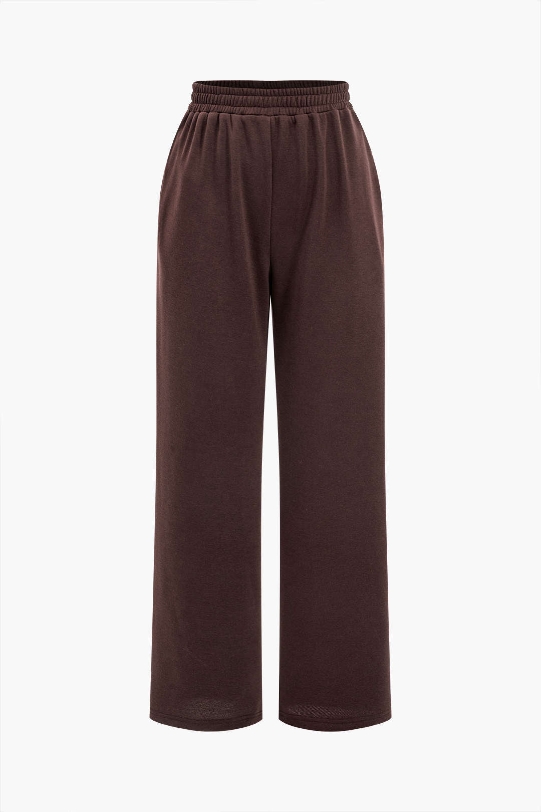 "Asymmetric Top And Pants Set"