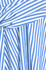 "Contrast Stripe Tie Skirt"