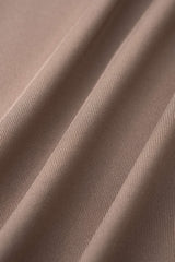 "Asymmetrical Ruched Deep V-Neck Sleeveless Mini Dress"
