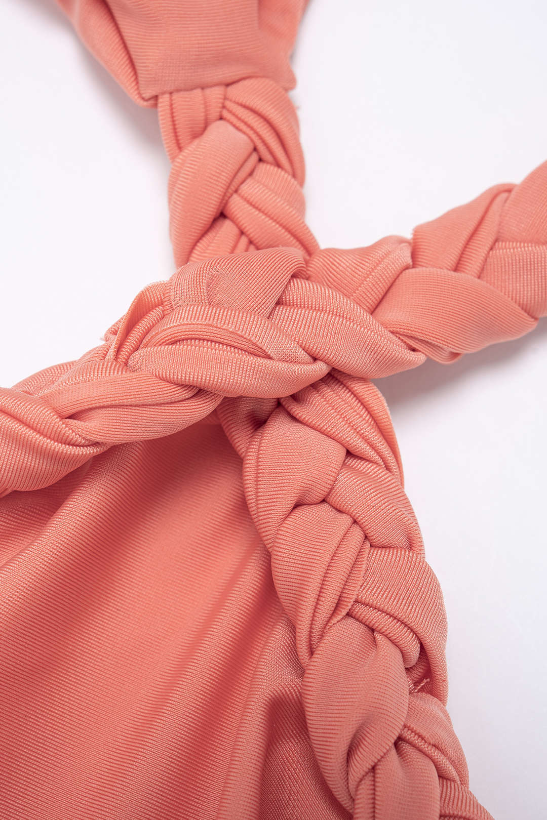 "Braided Halter Cut Out Sleeveless Mini Dress"