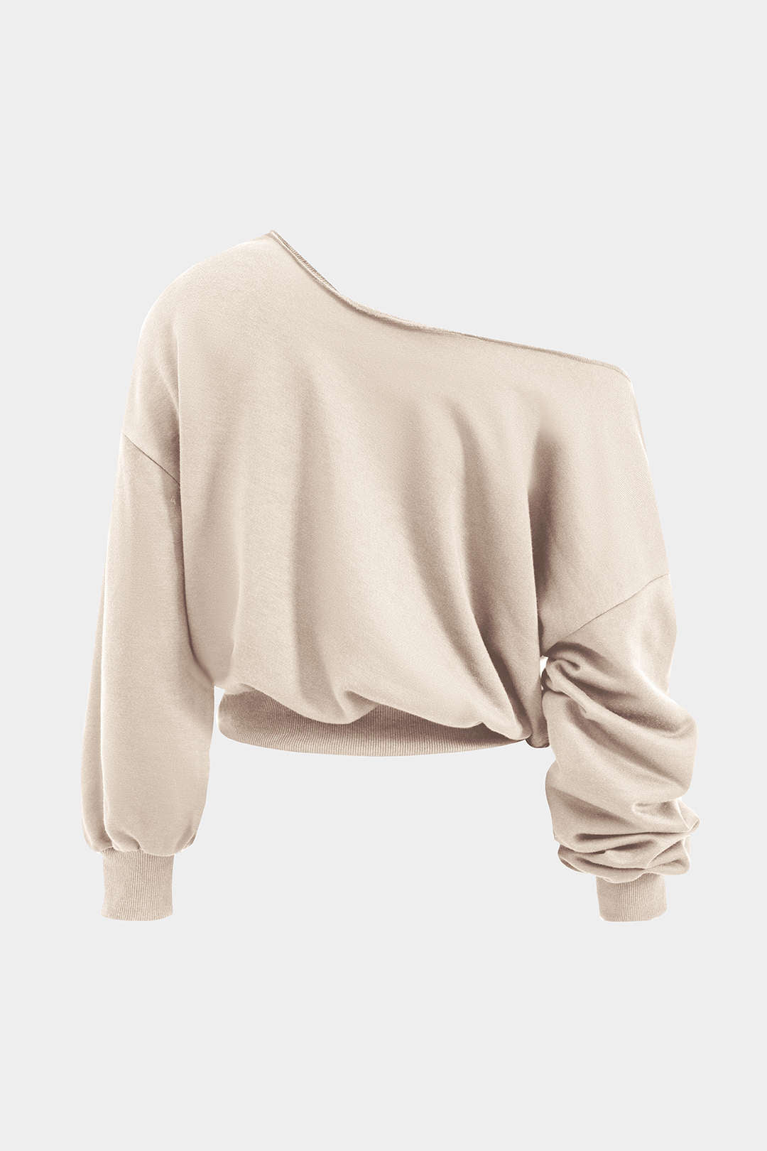 "Asymmetric Top And Pants Set"