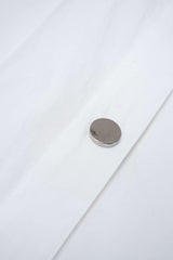 "Asymmetrical Zipper Long-Sleeve Shirt"