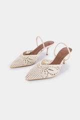 "Cut Out Pointed Toe Heels"