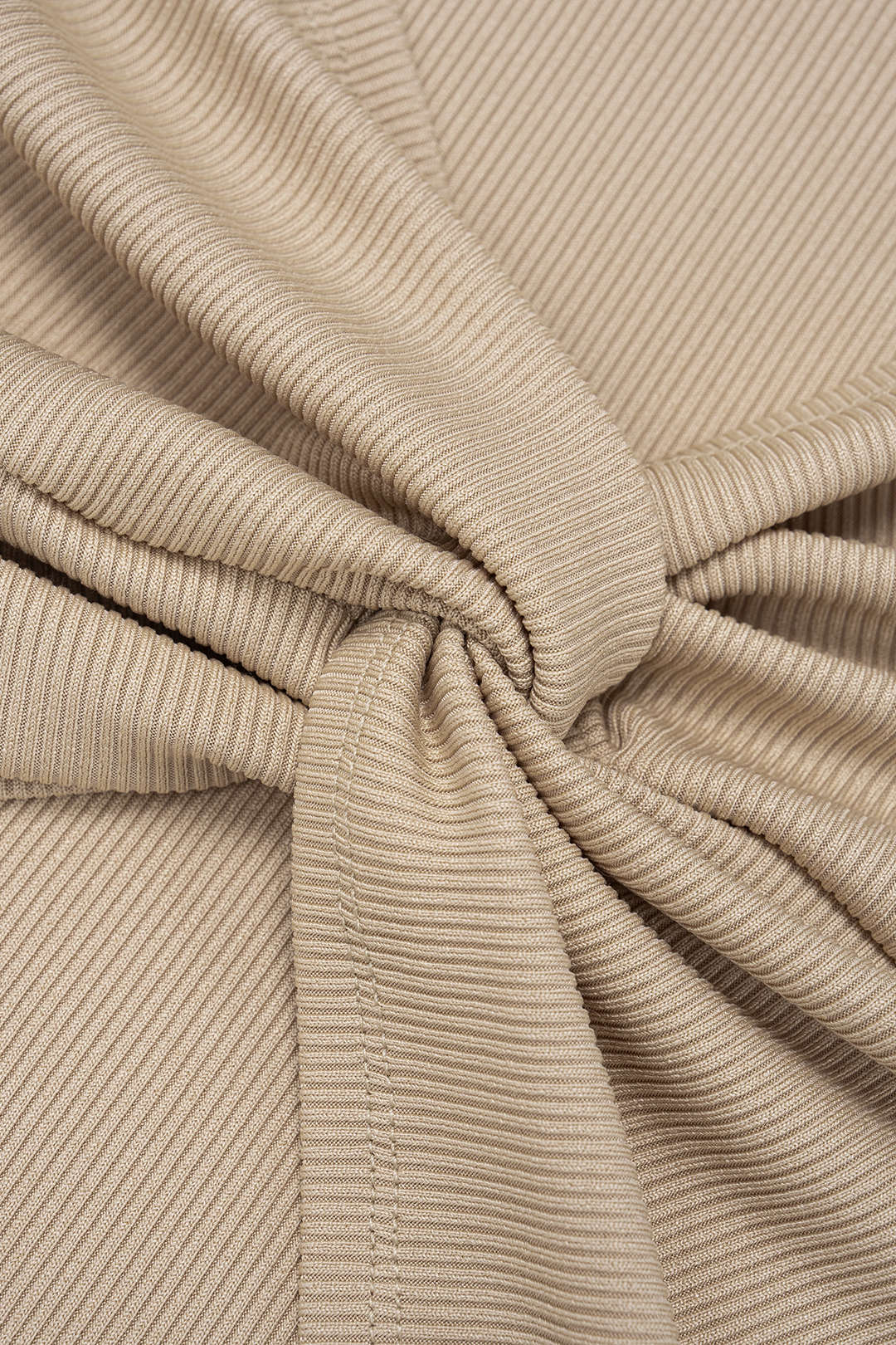 "Asymmetrical High Waist Twist Knot Skirt"