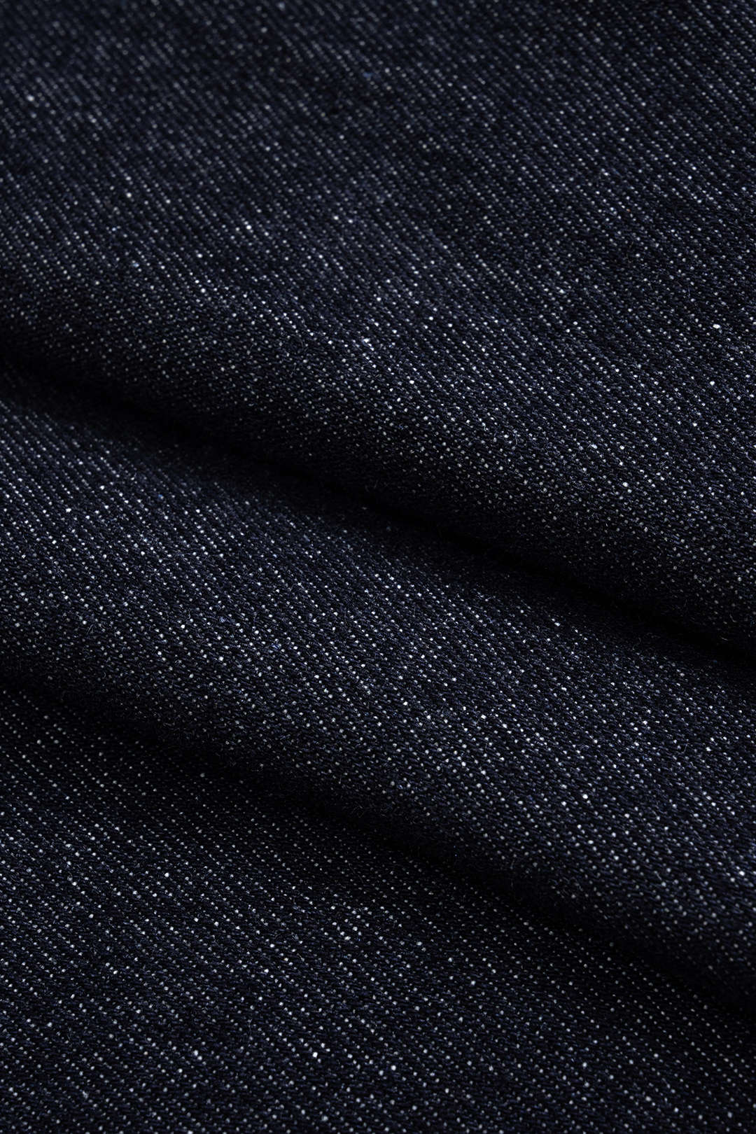 "Denim Belted Long Sleeve Shirt"
